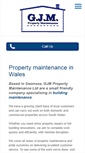 Mobile Screenshot of gjmpropertymaintenanceswansea.co.uk